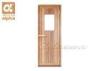 Solid Core Western Red Cedar Sauna Glass Door with Wooden Frame for Dry sauna room