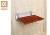 Modern Aluminum and Stainless Steel wood shower benches / Seat / stools for indoor