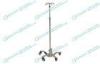 Five Wheels Full Stainless Steel IV Pole with Free Locker 1200 - 2000mm Height