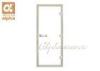 Clear Rails And Styles Sauna Glass Door Groove Cedar 1890 * 690 * 60 / 80MM Glass