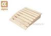 Ergonomically White Pine Sauna backrest / Headrest For Dry / infrared sauna