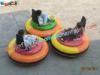 Kids Small outdoor park amusement Water Bumper Inflatable Battery Boat Toys