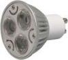 New Style 3x2W Dimmable GU10 Cool White LED Spotlight With 60 Degree Beam Angle Base MR16