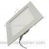 Aluminum SMD2835 Ra80 Square LED Panel Light 20W 1800LM - 1950LM