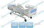 Cold rolled Steel Electric Nursing Bed with Four Wheels and three Motors
