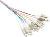 twelve fibers/Colored pigtail /fiber optical pigtail