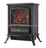 Living Room / Office Floor Standing European Electric Fireplace 1500W ROHS / EMC