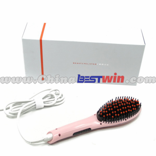 Irons Straight Hair Styling Tool comb Flat Iron With LCD