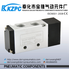 factory 1/2'' pneumatic Gas control 5 Way Solenoid Valve