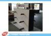 Market Metal Hanger Wooden Display Racks Customized For Carpet Present