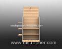 Adjustable Hanger Wooden Display Rack For Clothing Shop / Market