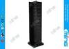 Four Way 4 Sided Metal Slatwall Gondola Display Stand with 450mm Depth