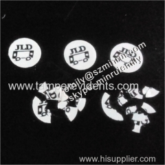 Custom 4mm Round Small Size Warranty Void If Seal Broken Label Sticker For Mobile Phone