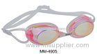 Adult Pink Custom Racing Swimming Goggles Silicone Swim Goggles for Women