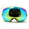 Custom No Fog Reflective Ski Goggles With Camera / Soft TPU Frame