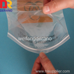 LDPE kangaroo specimen ziplock bags