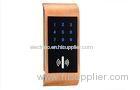 Golden LED Keypad Cabinet Lock for Single filling Office Locker Door Card Unlock