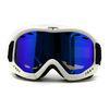 Comfortable Blue Anti Fog Snow Goggles Women with Rotatable Buckle