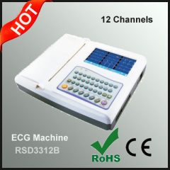 12 Channels ECG Machine/EKG Machine/Electrocardiograph