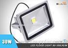 Industrial 30W COB High Power LED Flood Light AC85 - 265V For Park