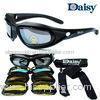 Yellow Polycarbonate Sports Glasses Goggles For Safety Shooting