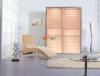 Modern Solid Wood / Plastic Partition Sliding Door for Cabinet / Wardrobe