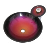 Modern Design Tempered Glass Wash Basin batrhoom sink