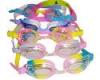 Eco-friendly Tye Die Silicone Swimming Goggles Custom Goggles UV Shield