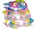 Eco-friendly Tye Die Silicone Swimming Goggles Custom Goggles UV Shield
