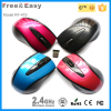 2.4Ghz wireless optical rotatable mouse