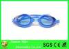 Blue Professional Silicon Diving Goggles with Adjustable Strap for Boys and Adults