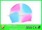Multi-color Silicone Swimming Caps For Man And Women Washable and Eco-friendly