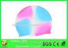 Multi-color Silicone Swimming Caps For Man And Women Washable and Eco-friendly