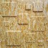 Fire Retardant 3D Textured Wall Panels / 3D Marble Stone Wall Textures