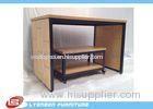 MDF and metal display table Display Tables for retail sale shopping mall display table