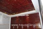 Eco-Friendly Wooden Ceiling Wallpaper / Modern 3D Wall Coverings with Nanocomposite Porcelain