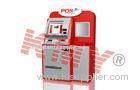 Automatic LCD Self Service Postal Kiosk Touchscreen With E - Payment