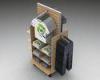 Practical Wooden Clothing Display Rack For Clothing Shop / Market