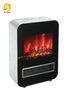 Square Free Standing Chimneyfree Media Electric Fireplace 1000W / 2000W