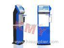 Digital Signage LCD Bill Payment Health Care Kiosks With Smart Hopper