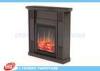 Custom Design MDF Home Decor Fireplaces Solid Wood Veneer / Paint Finished