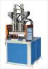 Double colors disc vertical injection molding machines