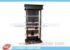 Fashionable Black Solid Wooden Display Racks SGS For Wine Presenting