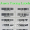 Custom Tamper Evident Destructible Label Destructible Vinyl Brocode Asset Security Labels With Tracking Serial Numbers