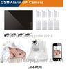 Home GSM Wireless Intruder Alarm IP Camera For Communication