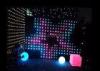 Wedding Celebrating Backdrop RGB LED Vision Curtain Pitch 15 cm in Pub DJ and Party