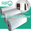 Single coated PP synthetic paper