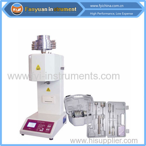 Digital Plastic Melt Flow Index Test