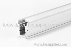 highly qualified anodized aluminum profile with LED strip