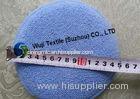 High Absorbent Blue Round Microfiber Car Wash Sponge Easy to Clean